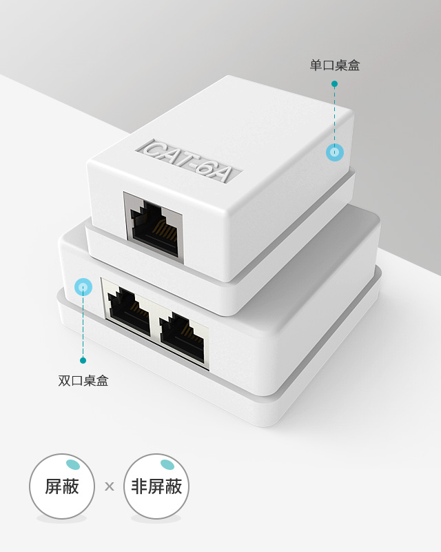 屏蔽款-网络接线盒