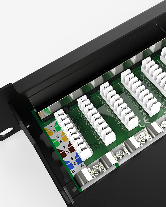 1U12口-网络配线架