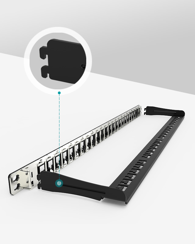 Shielded Blank Patch Panel