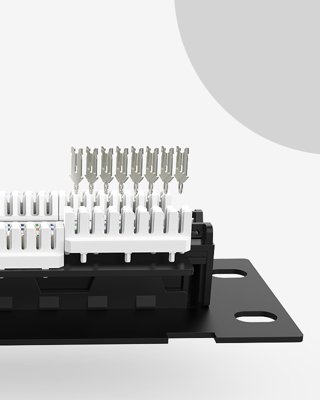 1U12口-网络配线架