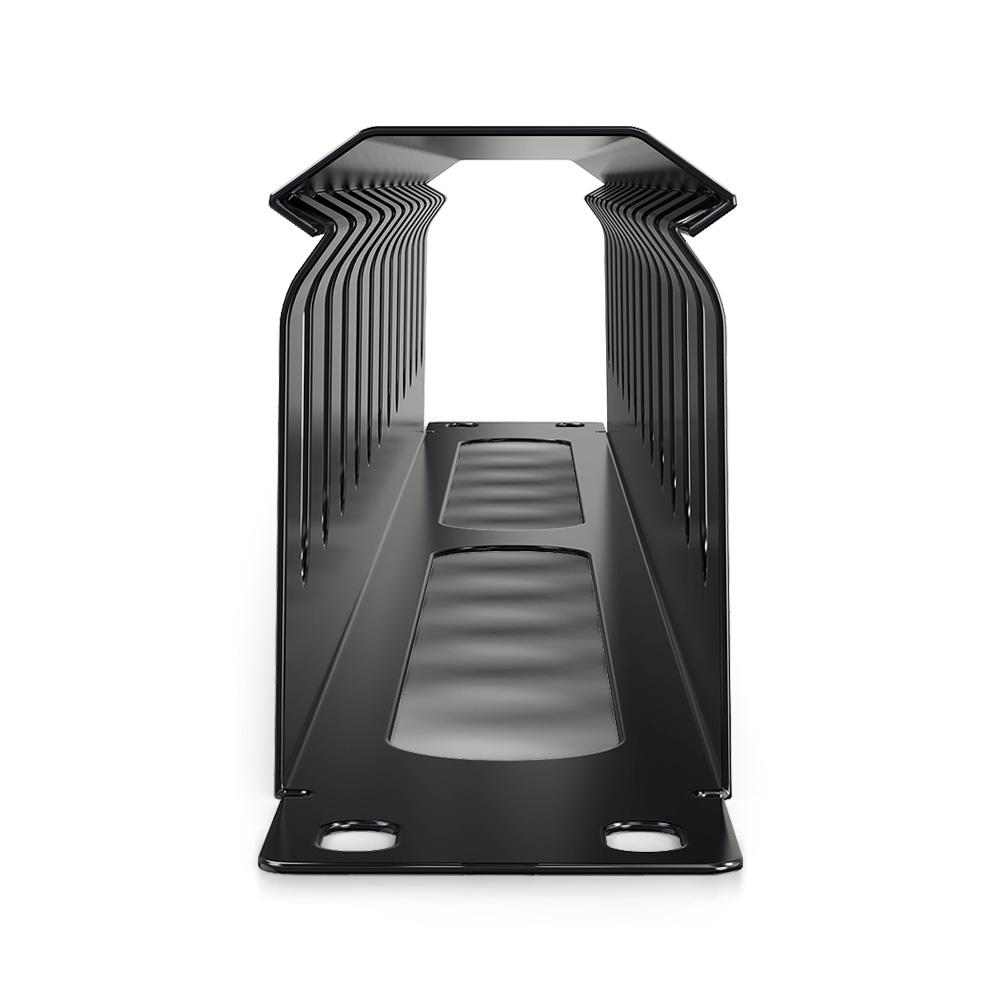 1U 24 Port Metal Cable Management Rack