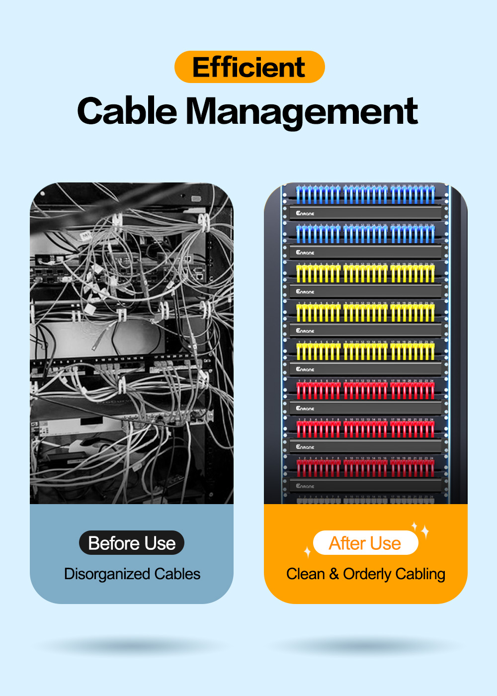 Efficient Cable Management