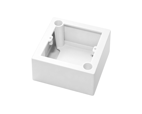 French-Style 80×80mm Surface-Mount Back Box