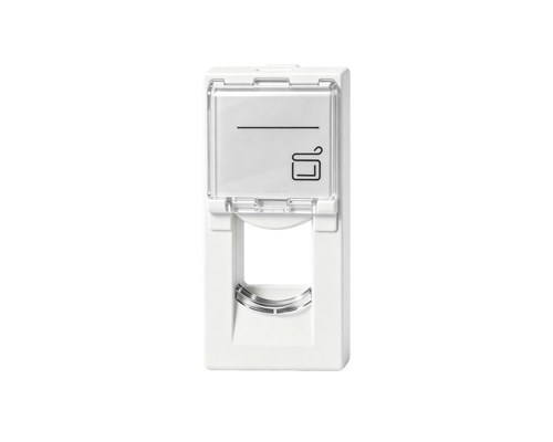 22.5×45mm Single-Port Shuttered Modular Insert