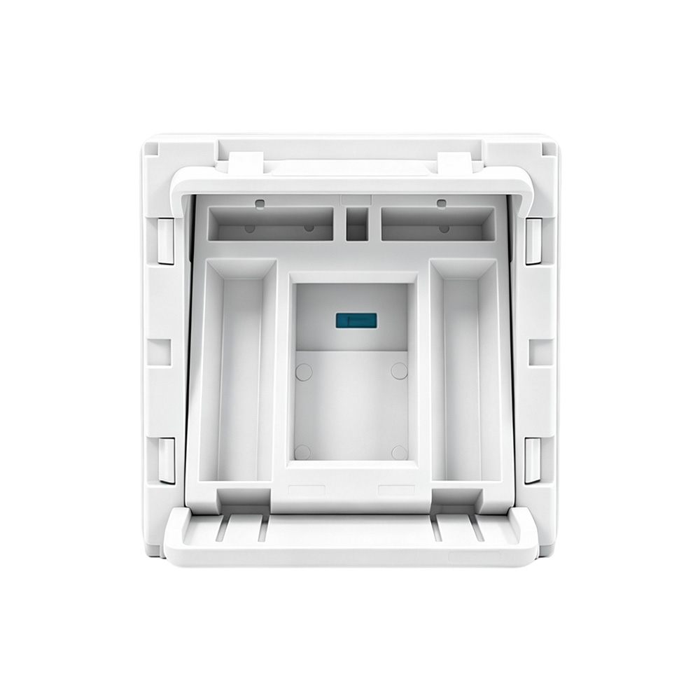 45×45mm Single-Port Angled Modular Data Insert