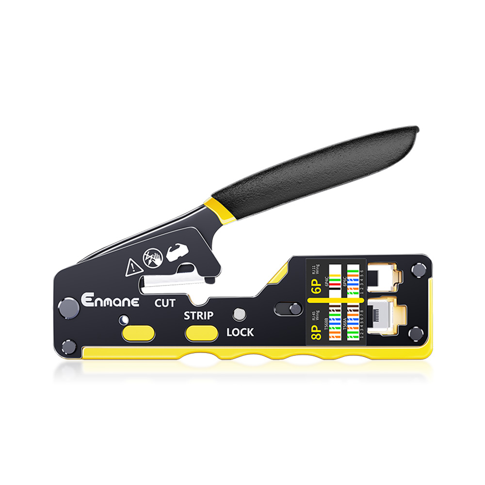8P/6P Pass-through Crimp Tool