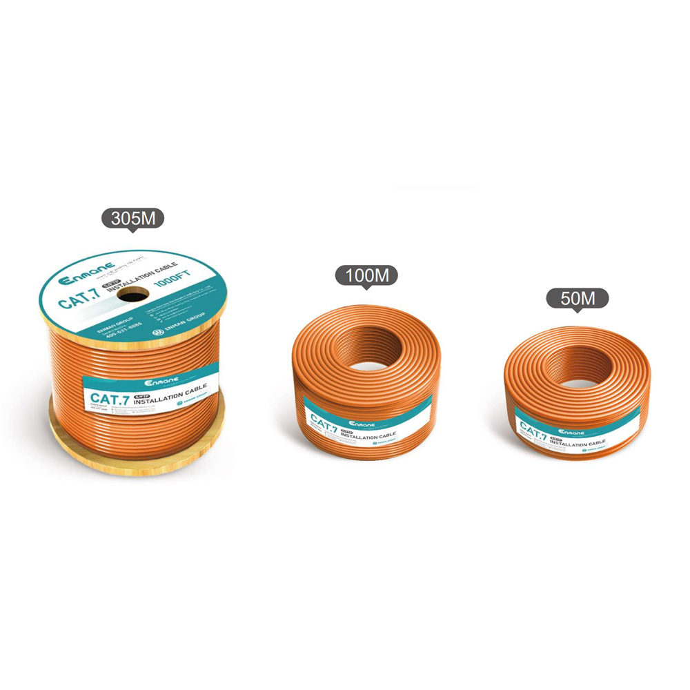 1000FT Cat.6A/Cat.7/Cat.8 Shielded Ethernet Cable