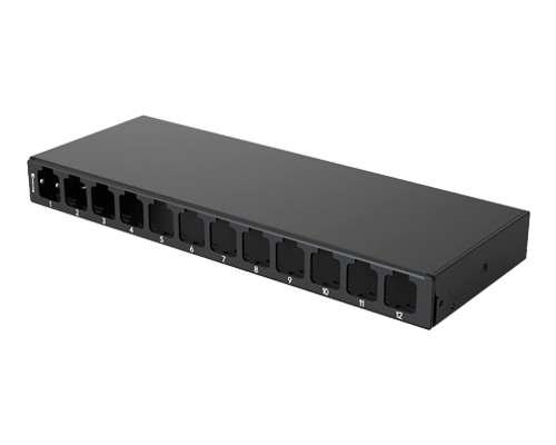 0.5U 12 Port-Blank Patch Panel