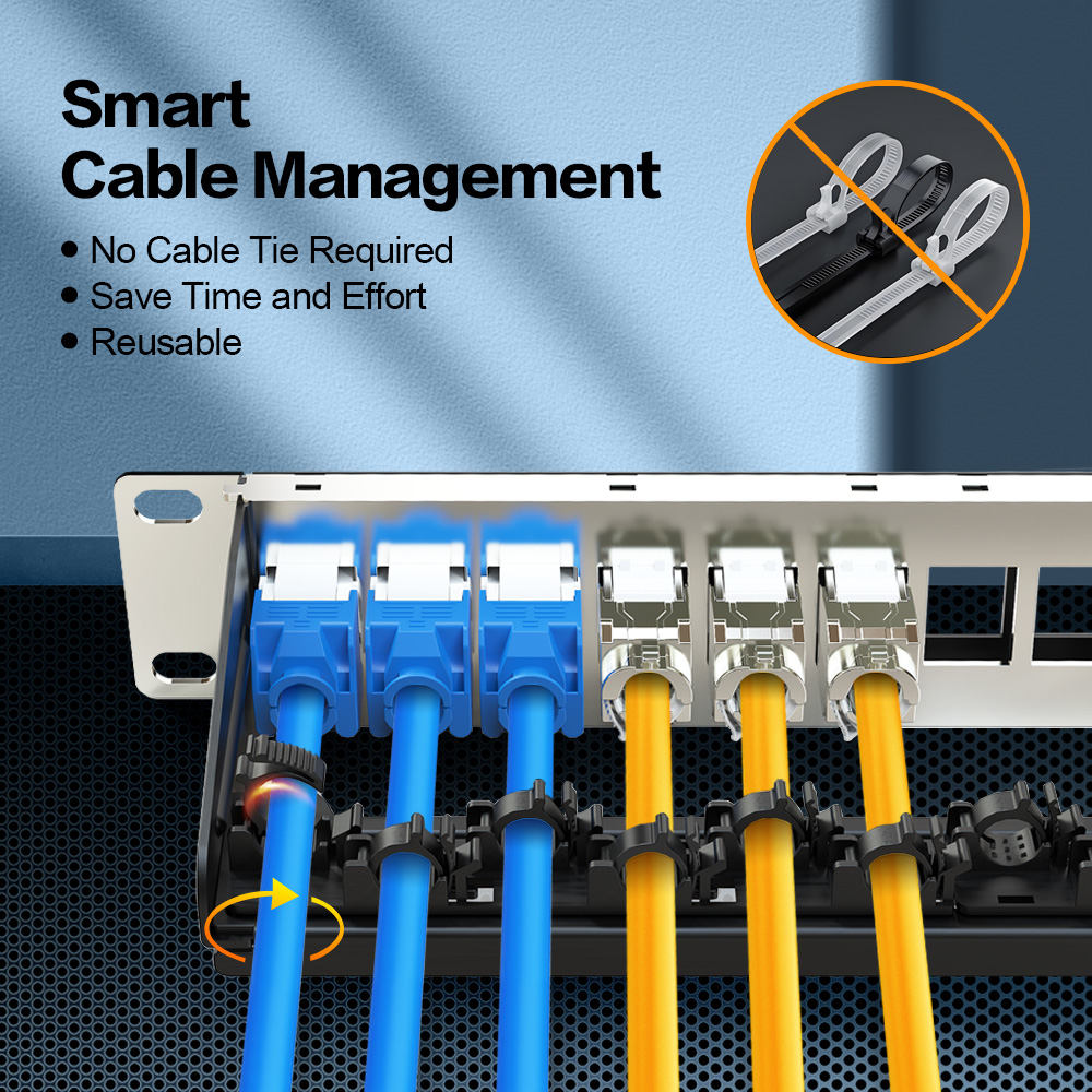1U 12 Port-FTP Blank Patch Panel