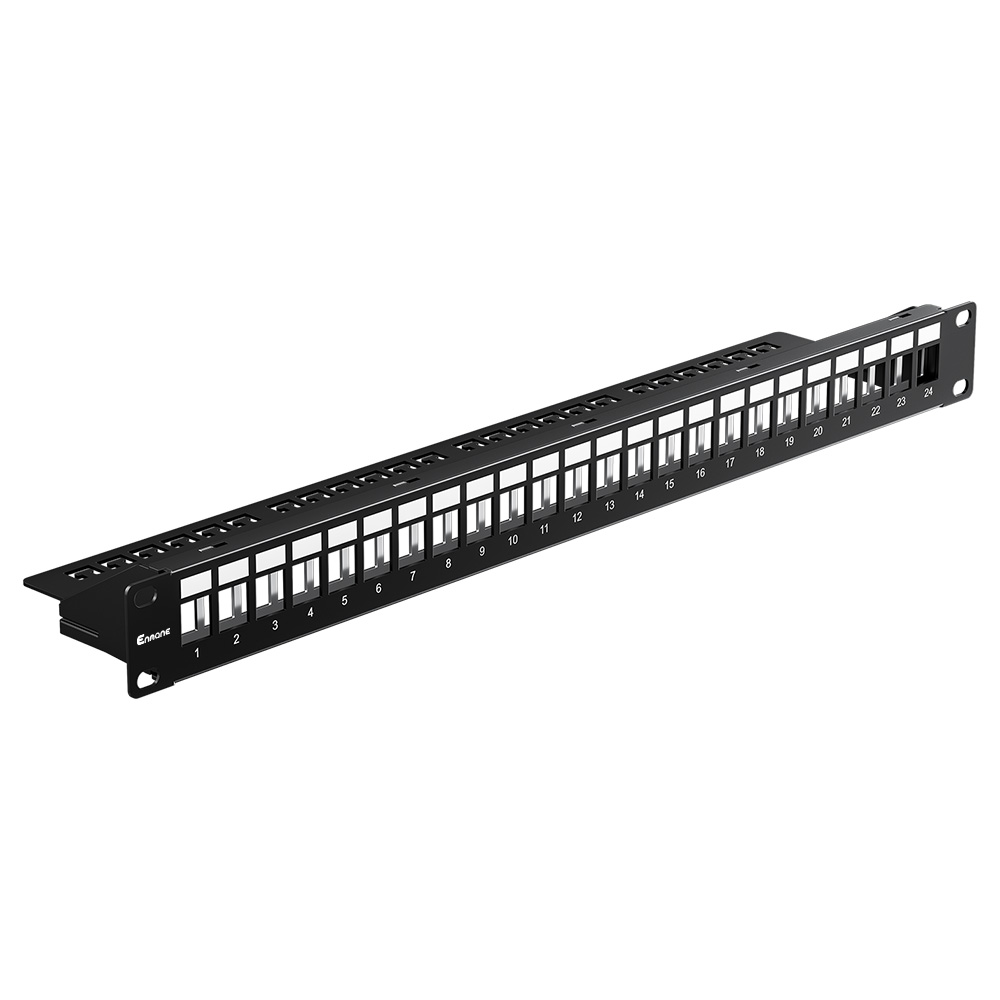 1U 24 Port FTP Blank Patch Panel in SPCC Steel