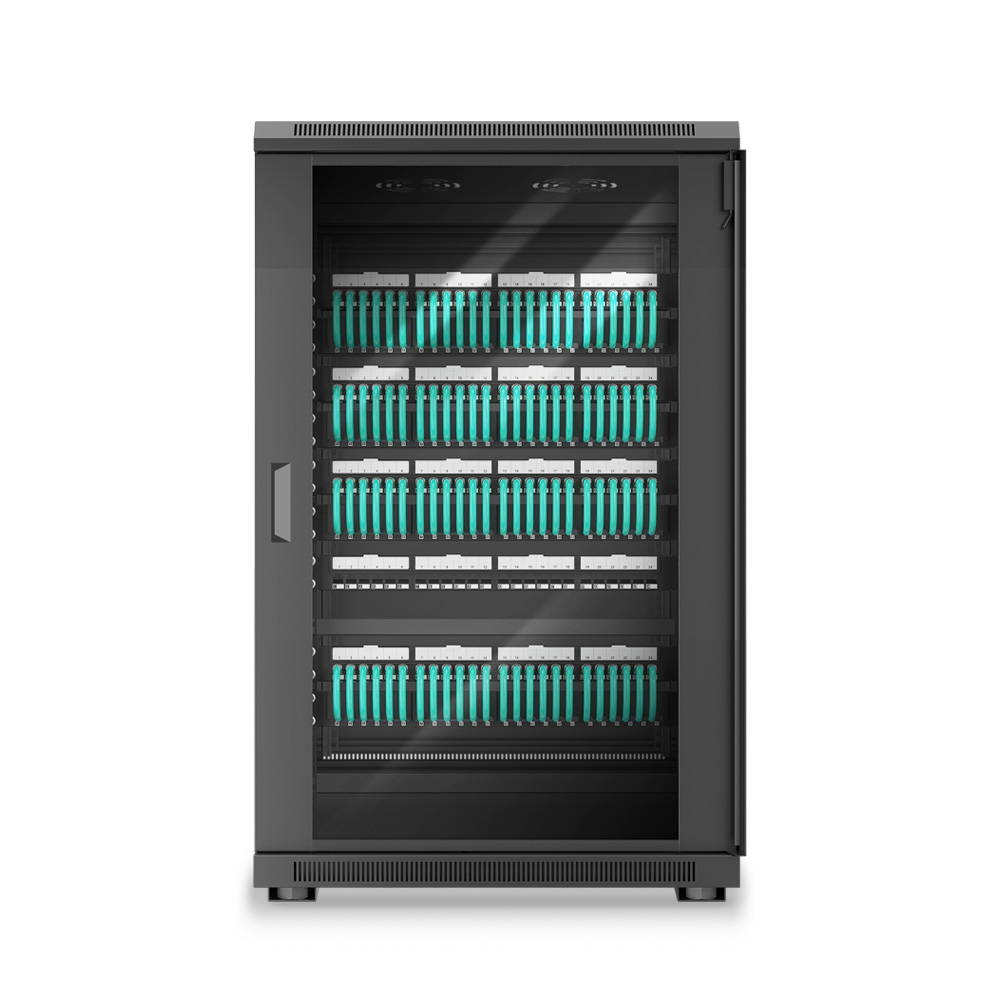 1U 24 Port FTP Blank Patch Panel with Large Label Area