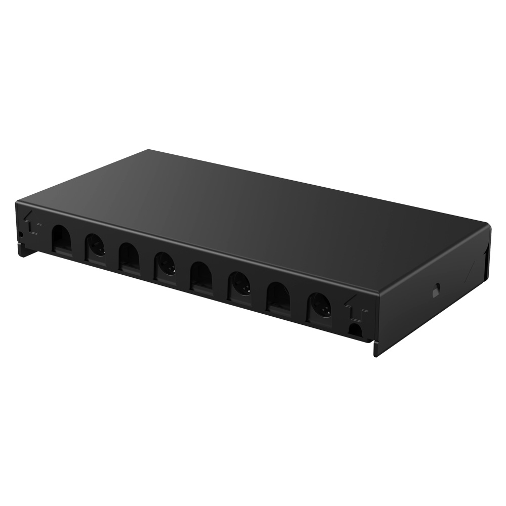 0.5U 8 Port-Blank Patch Panel