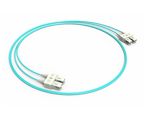 SC-SC Multimode Duplex Fiber Optical Patch Cord