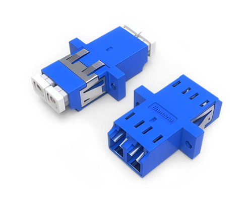 LC/APC Duplex Fiber Optic Adapter