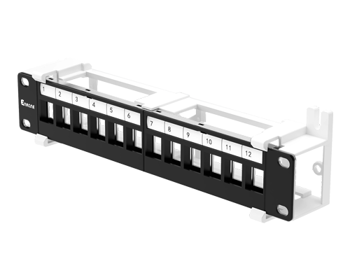1U 12口-FTP屏蔽网络空配架